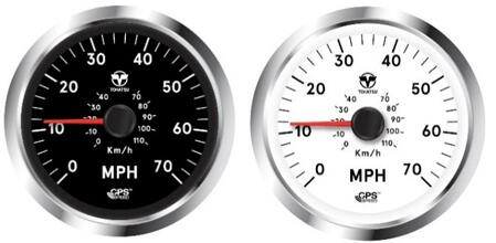 מד מהירות GPS - שחור